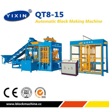 حار بيع الصين QT8-15 ملموسة الطوب صنع آلة
